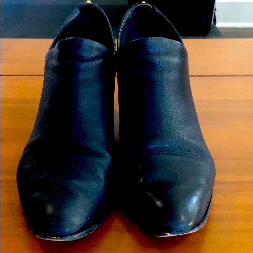 Diane von Furstenberg leather booties